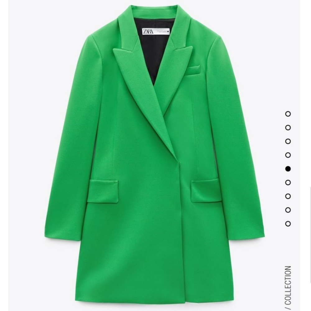 ZARA - Green Blazer Dress